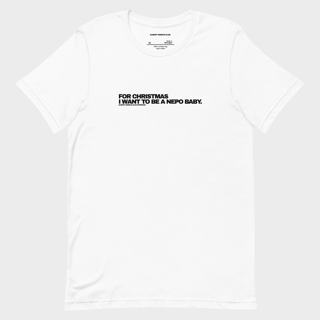 For Christmas I want to be a nepo baby